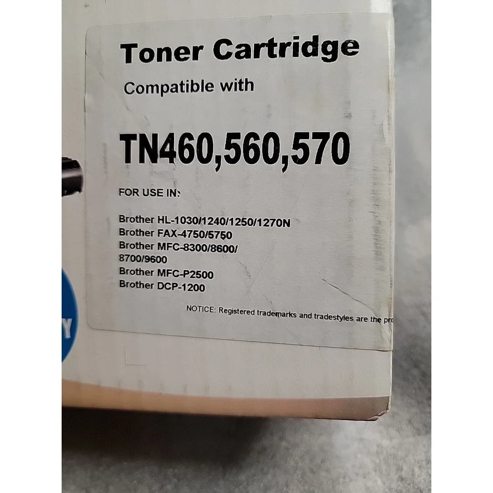 TallyGenicom Replacement Print‎ Toner TN460, 560, 570 Black